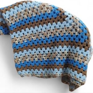 💥 CROCHET Granny Square Throw Blanket